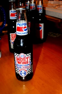 Pepsi 1992 Fan Appreciation Petty Longneck La mayoría gana en una botella de una sola temporada - Imagen 1 de 3