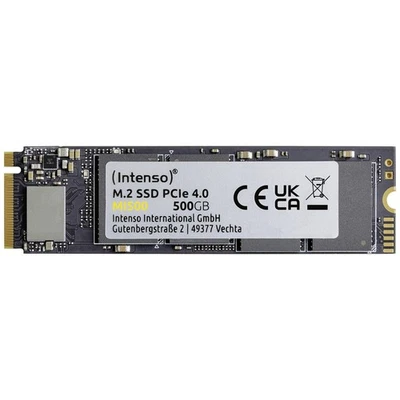 Intenso  500 GB Interne M.2 PCIe NVMe SSD 2280 PCIe NVMe 4.0 x4 Retail 3836450 - Bild 1 von 4