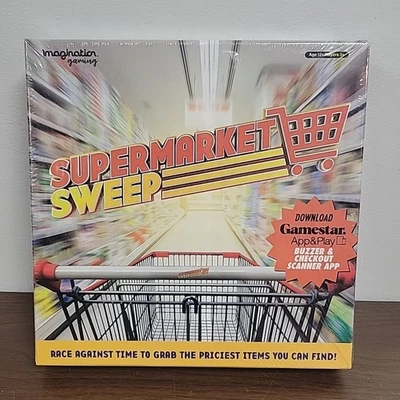 Supermarket Sweep - A Real-Time Shop Until You Drop Board Game Brand New Sealed - Image 1 of 3