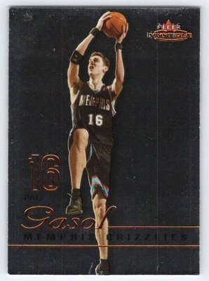 Fleer Mystique Pau Gasol #57 Memphis Grizzlies 2003-04 Foto 1 de 2