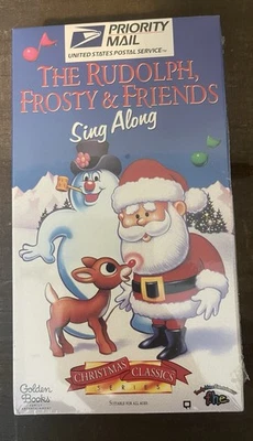 Vintage Rudolph Frosty & Friends Sing Along Christmas Classic VHS NWT GIFT IDEA - Image 1 of 2