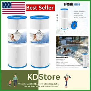 Replacement Spa Filter - 2 Pack for Clear, Clean Hot Tubs - Picture 1 of 9