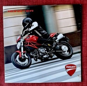 Ducati Monster 2010-11 UK & Italian Markets Sales Brochure 696 796 1100 Evo - Picture 1 of 1