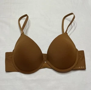 Danskin Intimates Damen T-Shirt BH Gr. 34B goldbraun/hellbraun Bügel BH - Bild 1 von 4