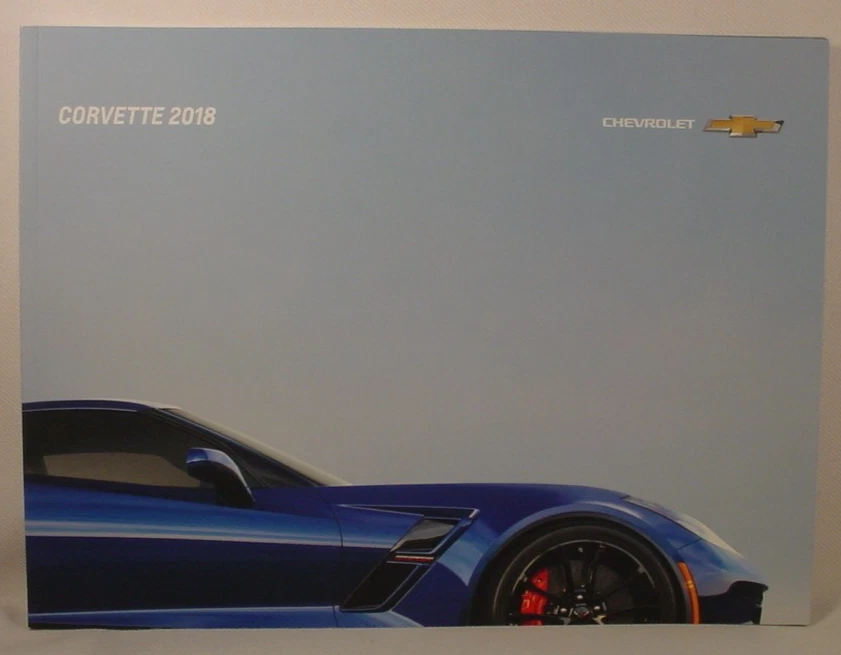 2018 CHEVROLET C7 CORVETTE DELUXE ПРОДАЖИ БРОШЮРА - НОВЫЙ - Изображение 1 из 1