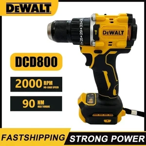 DEWALT DCD800 20V bürstenlos Schlagbohrschrauber 1/2" kabelloses Elektrowerkzeug - Bild 1 von 6