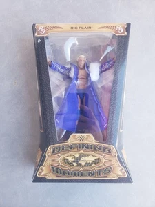 WWE Defining Moments Ric Flair Blue Robe WrestleMania Figure New in Box - Picture 1 of 6