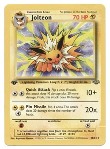 Jolteon 20/64 Jungle Regular - Picture 1 of 2