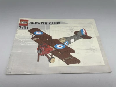 Lego Advanced Models 3451 - Sopwith Camel - Instruction Manual Only - Image 1 of 4