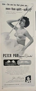 1952 Women's Peter Pan inner circle bra Joan Crawford endorsement vintage ad - Picture 1 of 1