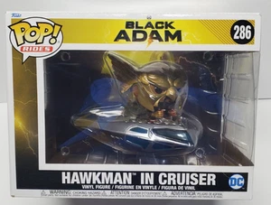 Funko Pop! Rides - Black Adam - Hawkman in Cruiser Vinyl Figure #286 - NEW - Picture 1 of 4