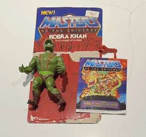 KOBRA KHAN 1983 Vintage MOTU Masters of the Universe Action Figure Complete - Picture 1 of 10