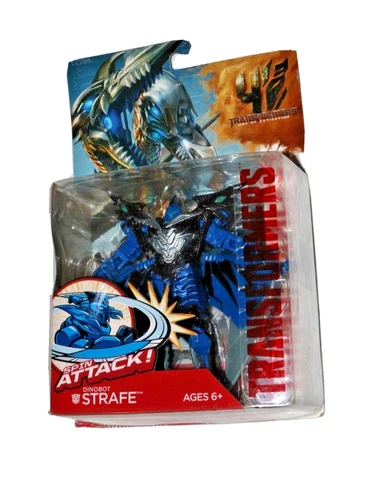 2014 Transformers Age of Extinction Spin Attack Dinobot STRAFE figure Cover