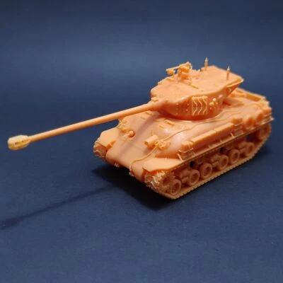 3D Printed 1/72/87/144 Israel M51 Super Sherman Tank Unpainted Model Kit - Image 1 of 4