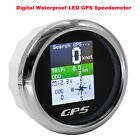 85mm Universal Car Truck Boat Digital Waterproof LED GPS Speedometer Voltmeter