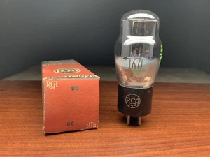 Tubo rectificador vintage RCA tipo 80 TV-7 pruebas 58/54 min. 40 - Imagen 1 de 6
