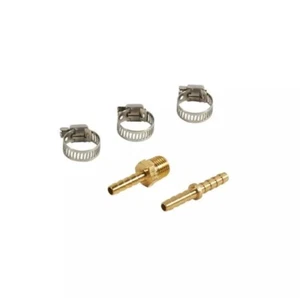 Metabo HPT Air Hose Repair Kit Brass Splicers Steel Clamps 1/4" 115162M - Picture 1 of 1