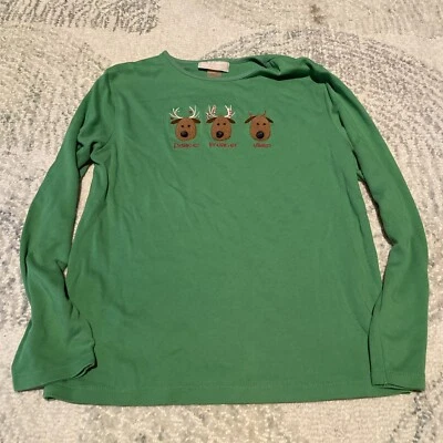 Camisa feminina vintage renas - Imagem 1 de 4