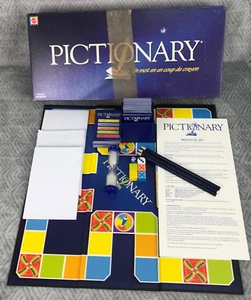 Pictionary jeu de société Crayon de 3 Mattel 2002 12 ans famille livraison gratu - Imagen 1 de 14