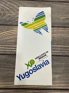 Vintage Yugoslavia World Expo 88 Travel Brochure - Picture 1 of 4