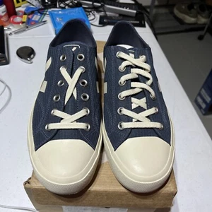 Veja Men’s Wato II Low Ripstop Canvas Nautico Pierre Blue Size US 10 / EU 43 NEW - Picture 1 of 6