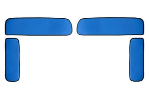 Coperture cabina camion per MAN TGX 01.07-12.17 coperture finestrini laterali BLU - Foto 1 di 2