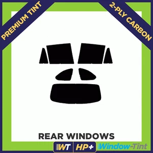 For BMW X1 (F48) 2015+ Carbon Pre Cut Window Tint Rear 5% Limo Premium 2-ply HP+ - Picture 1 of 9