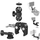 SMALLRIG Super Clamp Mount, Double Ball Head Arm Adapter,