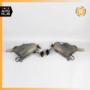 06-08 Mercede W164 ML320 ML350 ML500 Exhaust Muffler Tip Set OEM - Picture 1 of 12