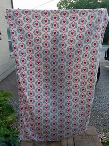 Vera Bradley 80" x 58" HTF Imperial Hearts Pattern Throw Blanket - Picture 1 of 5