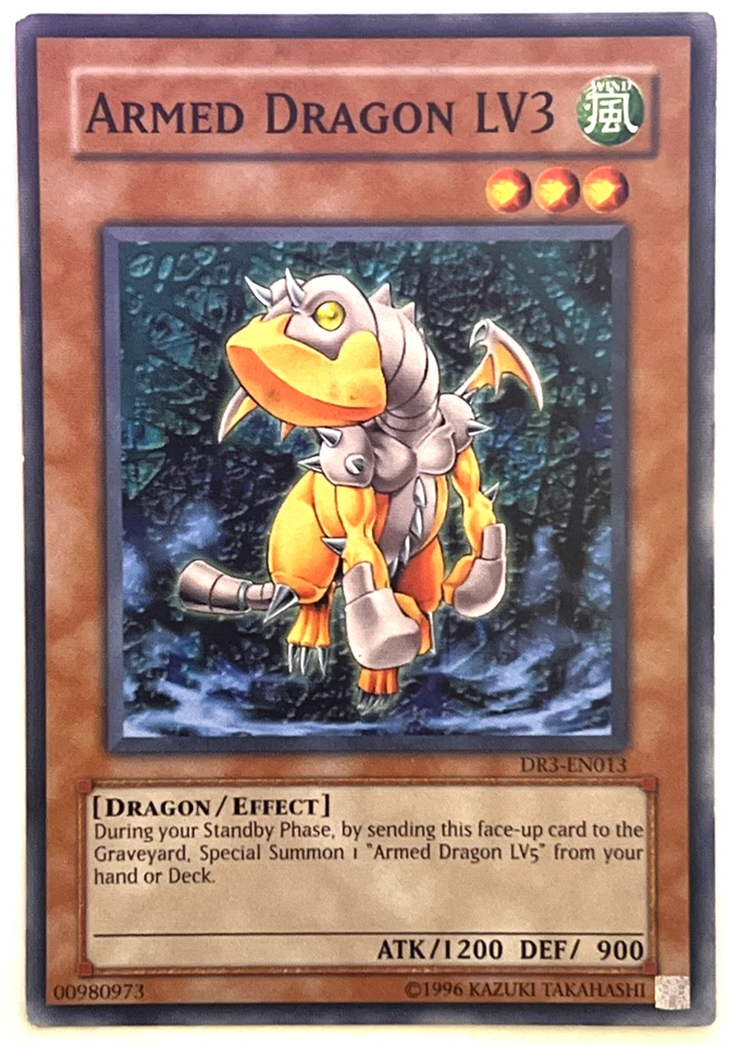 YuGiOh! - Armed Dragon LV3 - DR3-EN013 - Unlimited - Common - Image 1 of 1