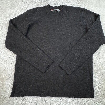 Smartwool Merino Wool Crewneck Sweater Gray Womens Large FLAW - Image 1 of 4