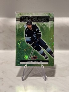 2023-24 Upper Deck Series 1 Dazzlers Green Jordan Eberle Seattle Kraken