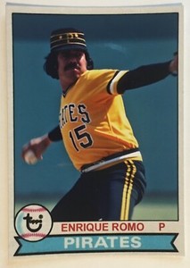 1979 Topps Enrique Romo Custom Cards That Never Were Pittsburgh Pirates WS Champ