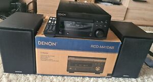 Denon D-M41 DAB 60W Micro Hi-Fi System - CD/DAB/BLUETOOTH WITH SPEAKERS