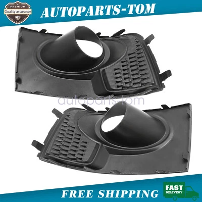 For 2011 2012 2013 14 Subaru Impreza WRX STi Front Bumper Fog Light Grille Cover - Image 1 of 4