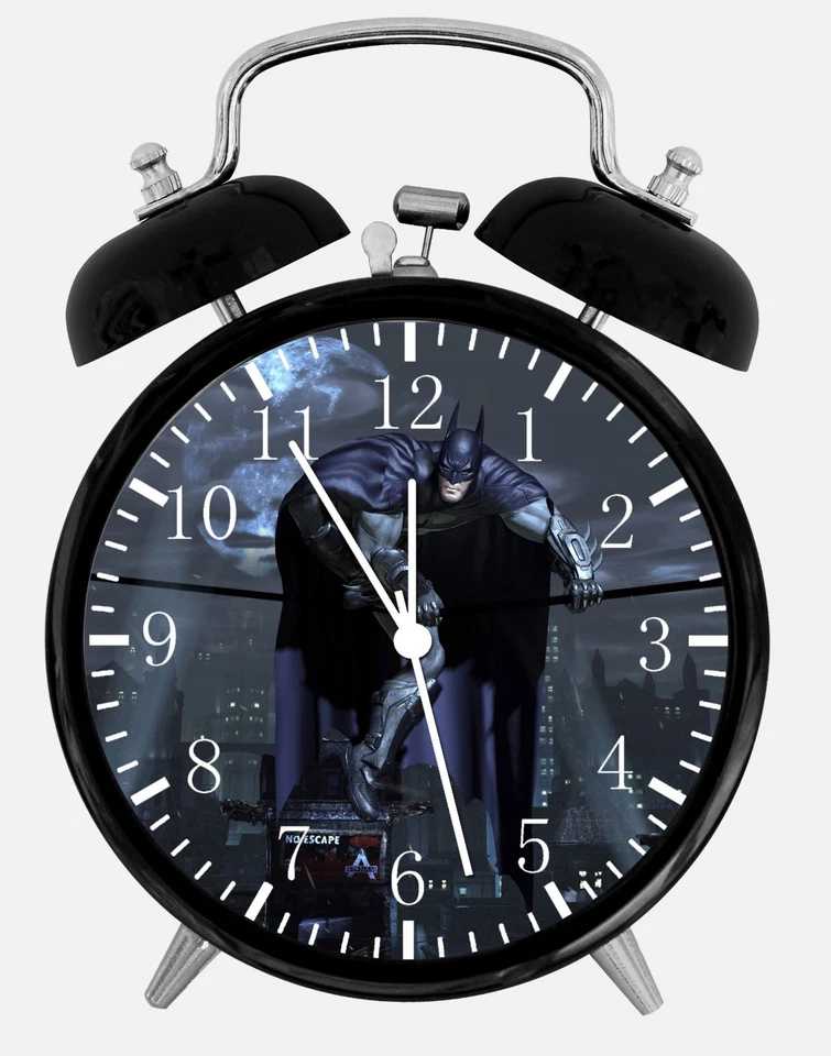 Reloj Despertador Escritorio Batman 3.75" Habitación Oficina Decoración W229 Bonito Para Regalo Foto 1 de 1
