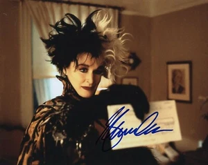 Foto autógrafa de Glenn Close 101 Dálmatas Simpson 8x10 PSA ADN certificado de autenticidad ms-Qz - Imagen 1 de 4