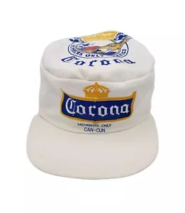 Cappello berretto Cancun vintage solo membri birra Corona RARO - Foto 1 di 9
