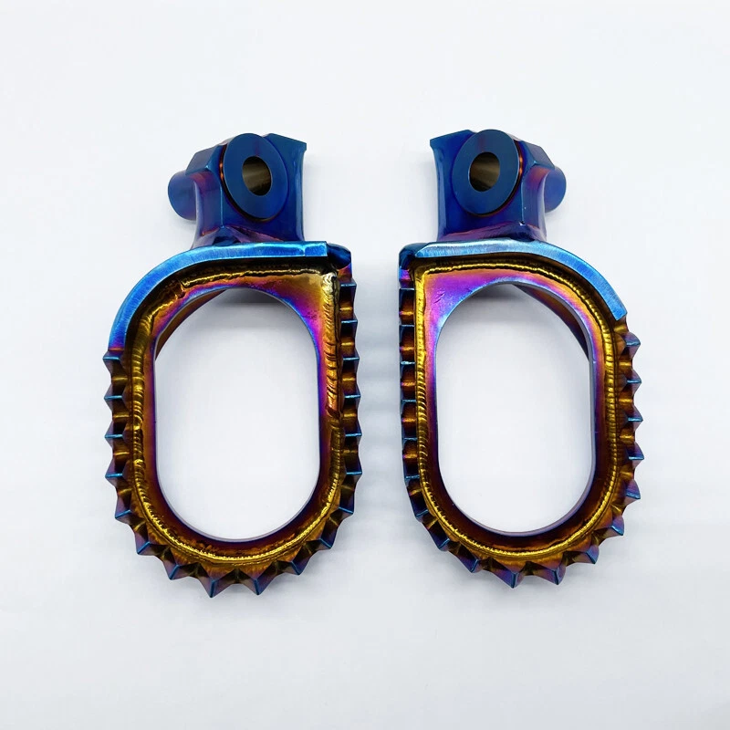 Clavijas de pie de titanio ligeras de alta resistencia YAMAHA YZ WR 125 250 450 Foto 1 de 4