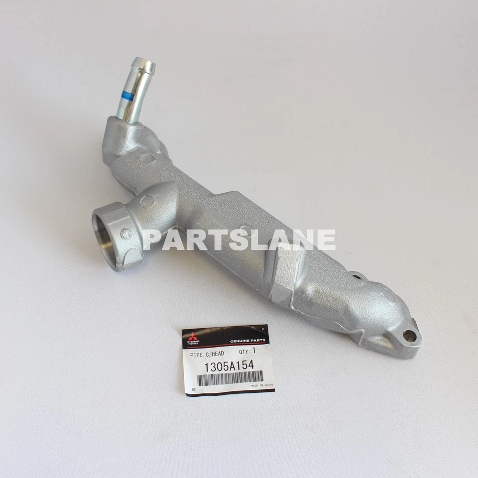 Tubo de agua de culata genuino Mitsubishi Montero Pajero 6G74/75 OEM 1305A154 Foto 1 de 2