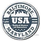 2 x Baltimore Maryland USA Car Vinyl Sticker Laptop Travel Luggage #4047Â 
