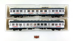 PT16 - FLEISCHMANN H0 5898/9K - LOTE 2 COCHES VIAJEROS DB "SILBERLIGNE" 1ª/2ª CL - Bild 1 von 3