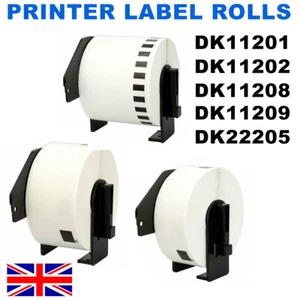 COMPATIBLE ADHESIVE ADDRESS LABELS FOR DK11201 DK11202 DK11208 DK11209 DK22205 - Bild 1 von 11