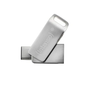 Intenso cMobile Line - Dual USB & Type C USB drive - 32GB - USB 3.1, Silver 32 G - Picture 1 of 6