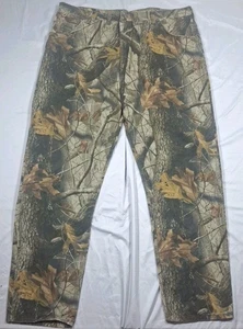 VTG Wrangler Rugged Wear 35006HW Denim Jeans 44x34 RealTree Hardwoods Camouflage - Picture 1 of 9
