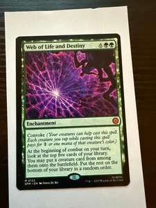 Magic The Gathering Web of Life and Destiny Marvel's Spider-Man M 0122 - Imagen 1 de 2