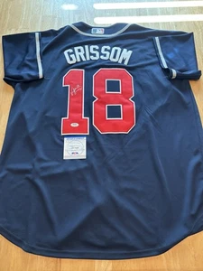 Vaughn Grissom Signed Autographed Atlanta Braves Jersey PSA/DNA - Picture 1 of 3