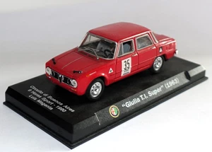 ALFA ROMEO GIULIA T.I. SUPER 1963 BUENOS AIRES -1:43 - VERNICIATURA NON PERFETTA - Foto 1 di 5