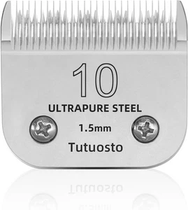 10# Clipper Blades Grooming Clipper Replacement Blades For ANDIS / WAHL / OSTER - Picture 1 of 8